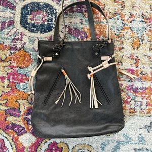 Sherpani backpack/crossbody. Grey. Like new.